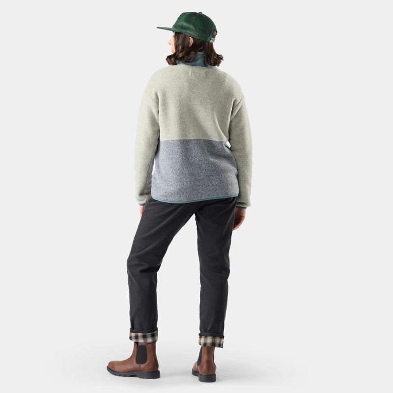 Smartwool Second Cut Fleece Jacket Everyday Women's Green Tea vest