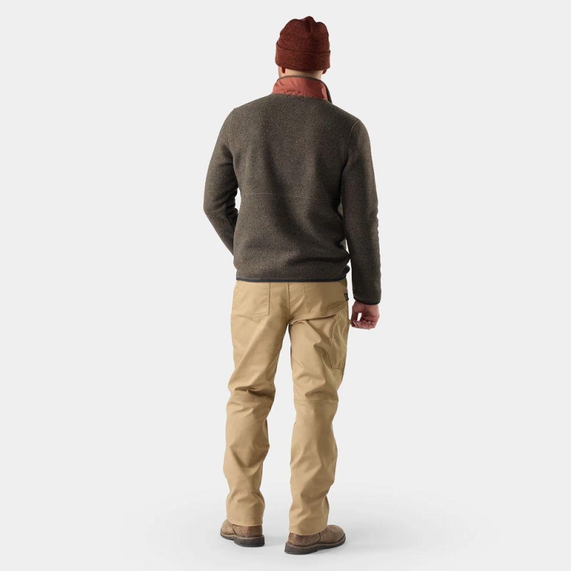 Smartwool Second Cut Fleece 1/2 Zip Everyday Burnt Sienna trui