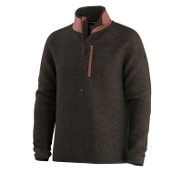 Smartwool Second Cut Fleece 1/2 Zip Everyday Burnt Sienna trui