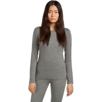Icebreaker 200 Oasis LS Crewe Women's Gritstone lange mouw shirt
