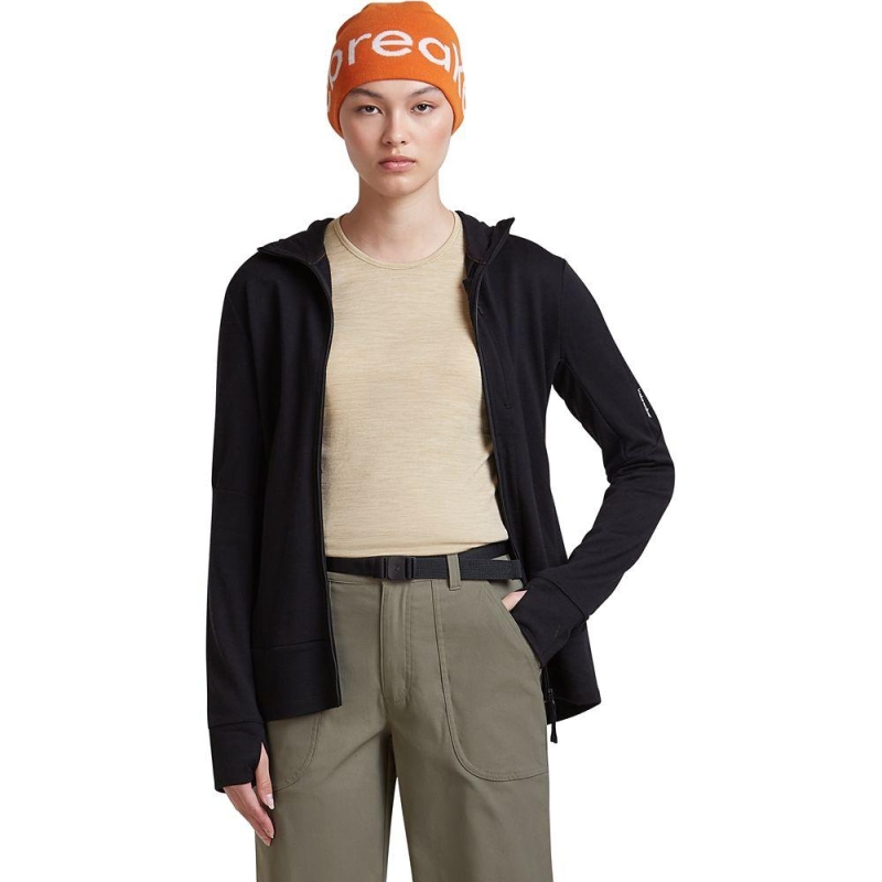 Icebreaker 200 Oasis LS Crewe Women's Bay Hthr lange mouw shirt