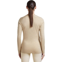 Icebreaker 200 Oasis LS Crewe Women's Bay Hthr lange mouw shirt