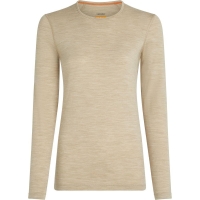 Icebreaker 200 Oasis LS Crewe Women's Bay Hthr lange mouw shirt