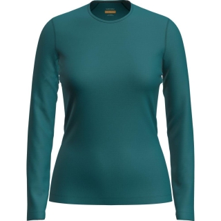 Icebreaker 200 Oasis LS Crewe Women's Tidal Teal