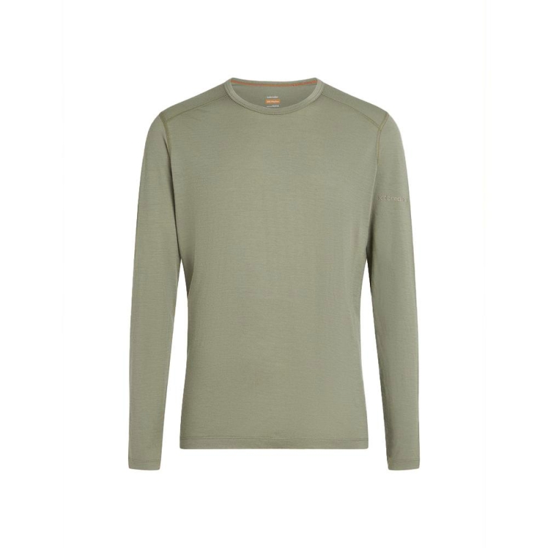 Icebreaker 200 Oasis LS Crewe Lichen lange mouw shirt