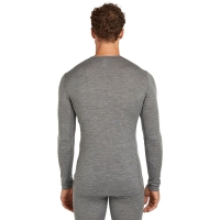 Icebreaker 200 Oasis LS Crewe Gritstone Hthr lange mouw shirt