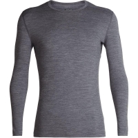 Icebreaker 200 Oasis LS Crewe Gritstone Hthr lange mouw shirt