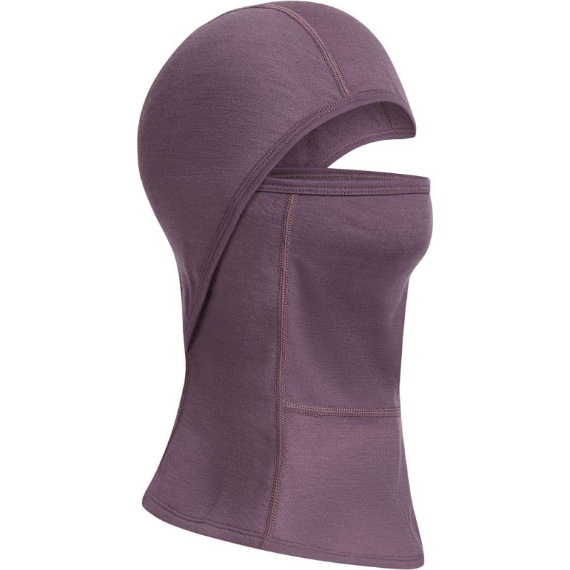 Icebreaker Mer 360 RealF Element Balaclava Grey Plum muts