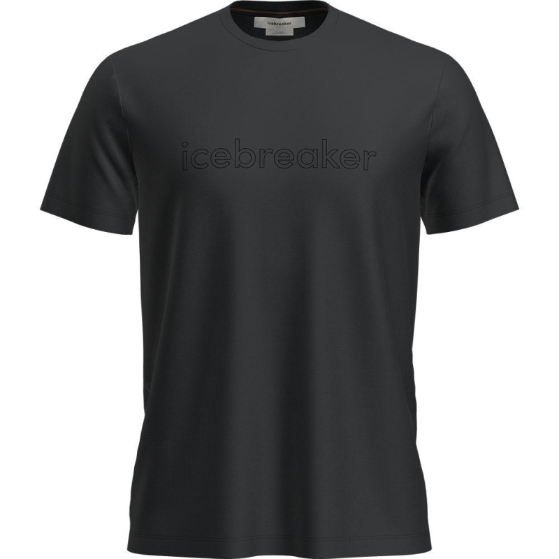 Icebreaker Merino 150 Tech Lite SS Tee IB Stitchline Black t-shirt