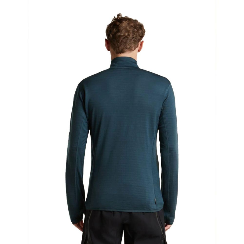 Icebreaker Merino 300 RealFleece Descend LS Zip Abyss vest
