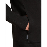 Icebreaker Merino 360 RealFleece Elemental LS Hood Black vest