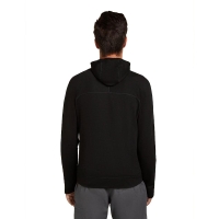 Icebreaker Merino 360 RealFleece Elemental LS Hood Black vest