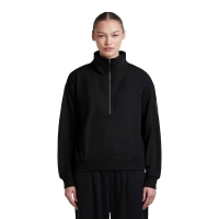 Icebreaker Mer B 150 Drift Relaxed LS Half Zip Women's Black vest