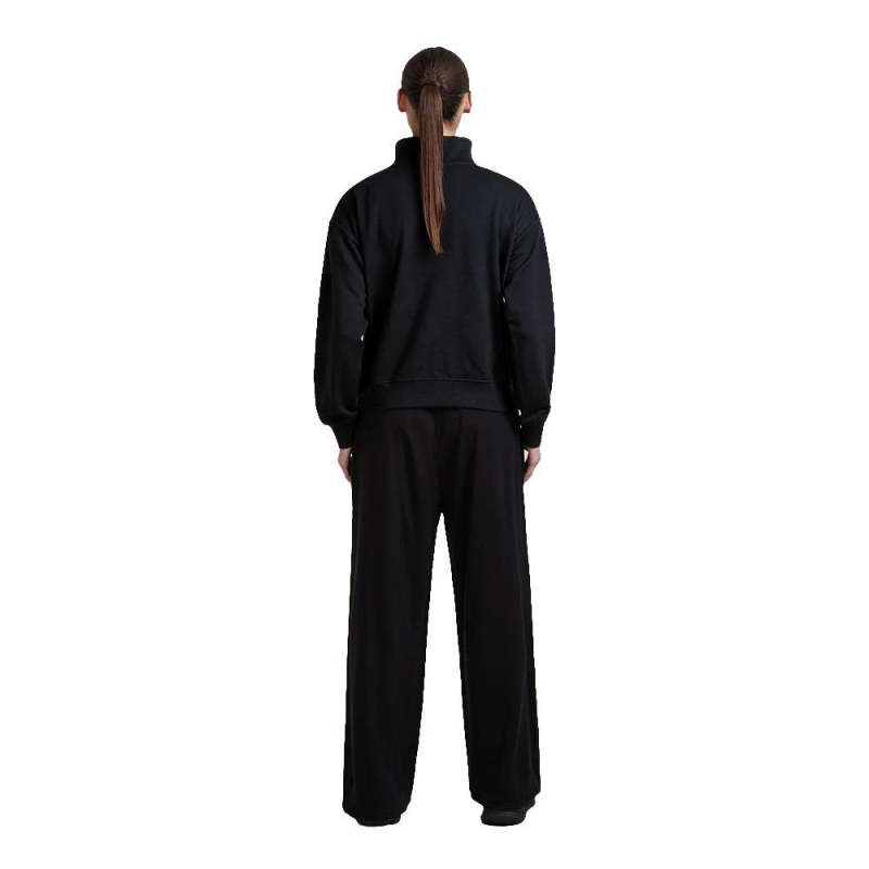 Icebreaker Mer B 150 Drift Relaxed LS Half Zip Women's Black vest