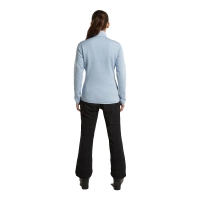 Icebreaker Mer 400 RealFleece Descender LS Zip Women's Zinc Blue vest