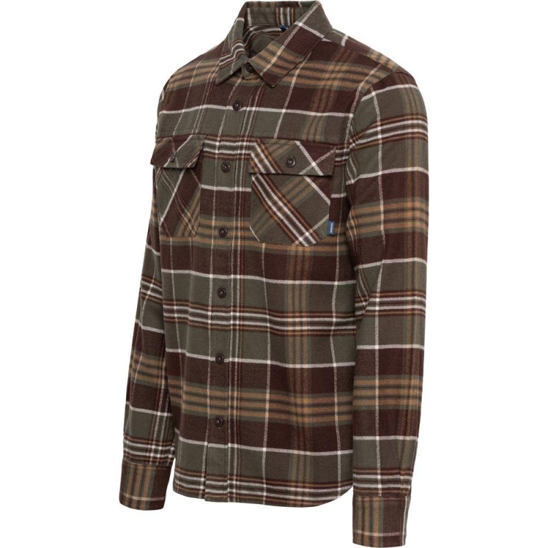 Narsaq Sermilik Dark Green overhemd