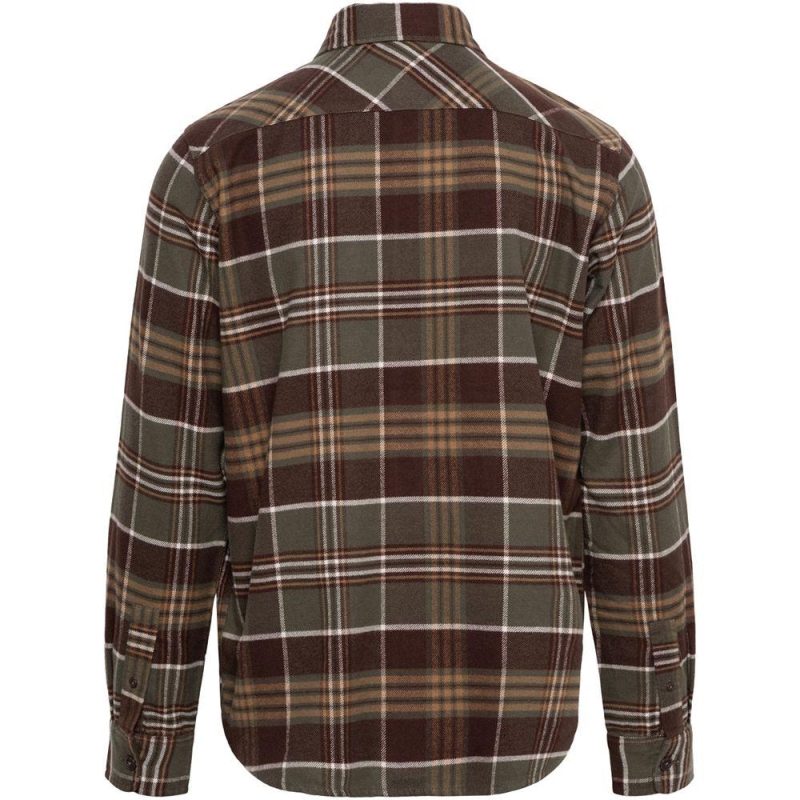 Narsaq Sermilik Dark Green overhemd