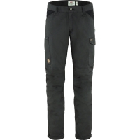 Fjällräven Kaipak Trousers Regular Dark Grey-Black lange broek
