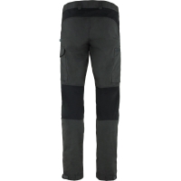 Fjällräven Kaipak Trousers Regular Dark Grey-Black lange broek