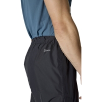 RAB Downpour Pants Short Black regenbroek
