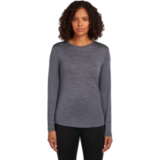 Icebreaker Mer 125 Cool-Lite Sphere III LS Tee Women's Midnigt Navy Hthr