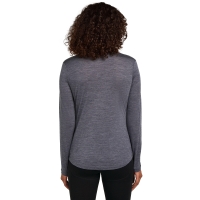 Icebreaker Mer 125 Cool-Lite Sphere III LS Tee Women's Midnigt Navy Hthr lange mouw shirt