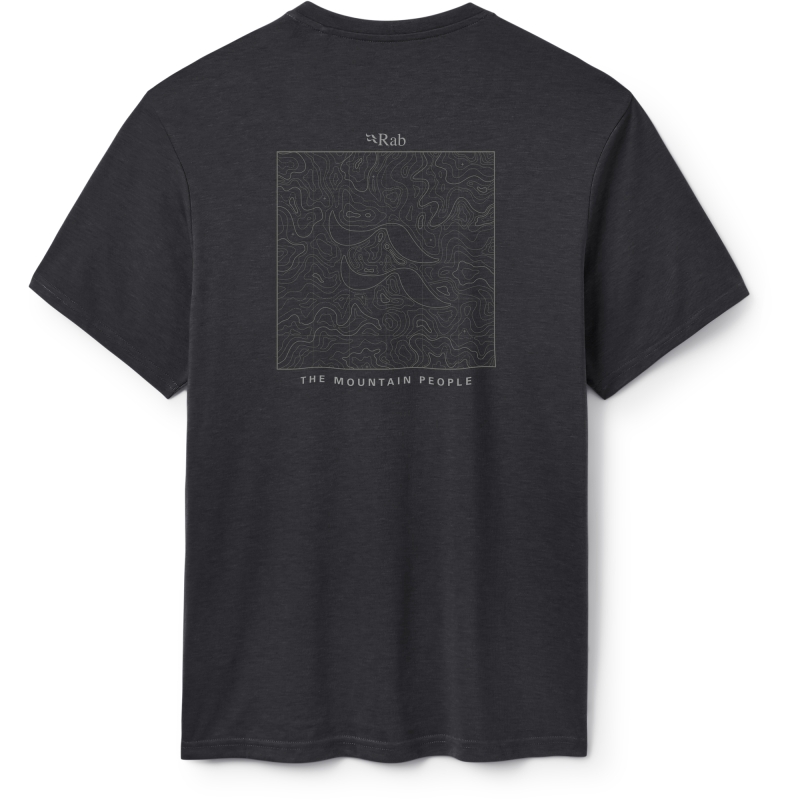 RAB Crimp Elevation Tee Beluga t-shirt