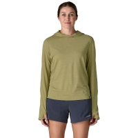 Patagonia Cap Cool Sun Hoody Women's Gumtree Green - Light Gumtree lange mouw shirt