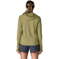 Patagonia Cap Cool Sun Hoody Women's Gumtree Green - Light Gumtree lange mouw shirt