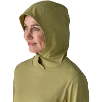 Patagonia Cap Cool Sun Hoody Women's Gumtree Green - Light Gumtree lange mouw shirt