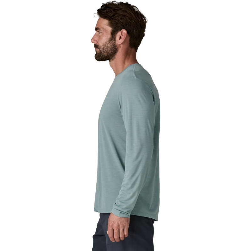 Patagonia L/S Cap Cool Daily Shirt Blue Sage - Light Blue Sage X- lange mouw shirt