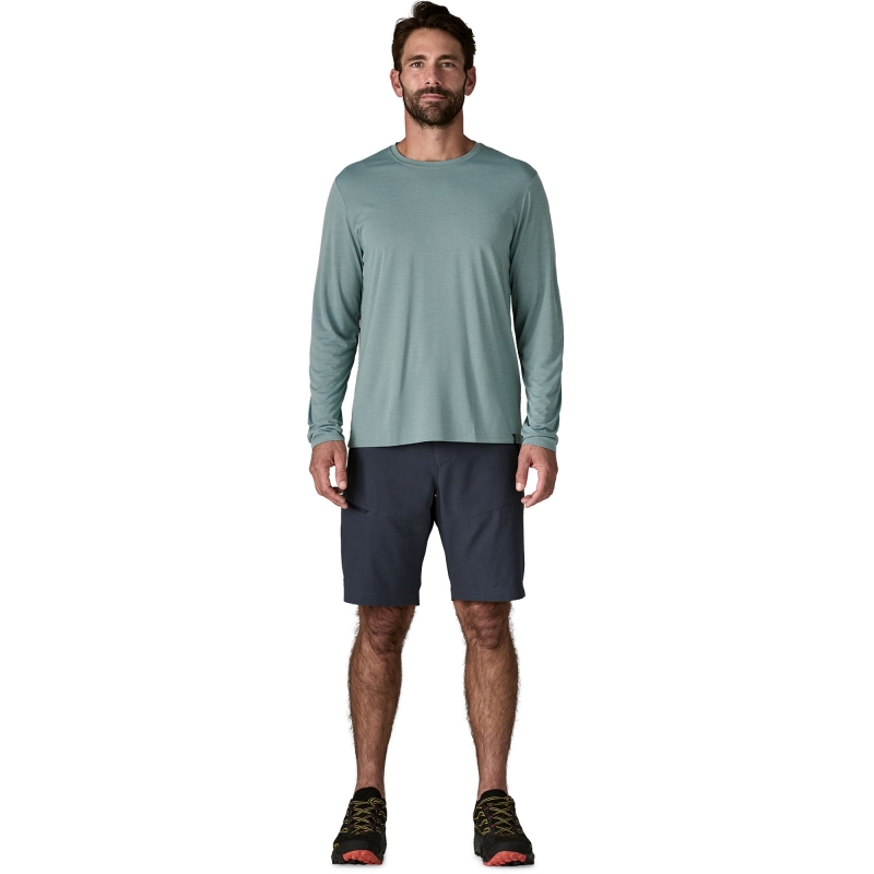 Patagonia L/S Cap Cool Daily Shirt Blue Sage - Light Blue Sage X- lange mouw shirt