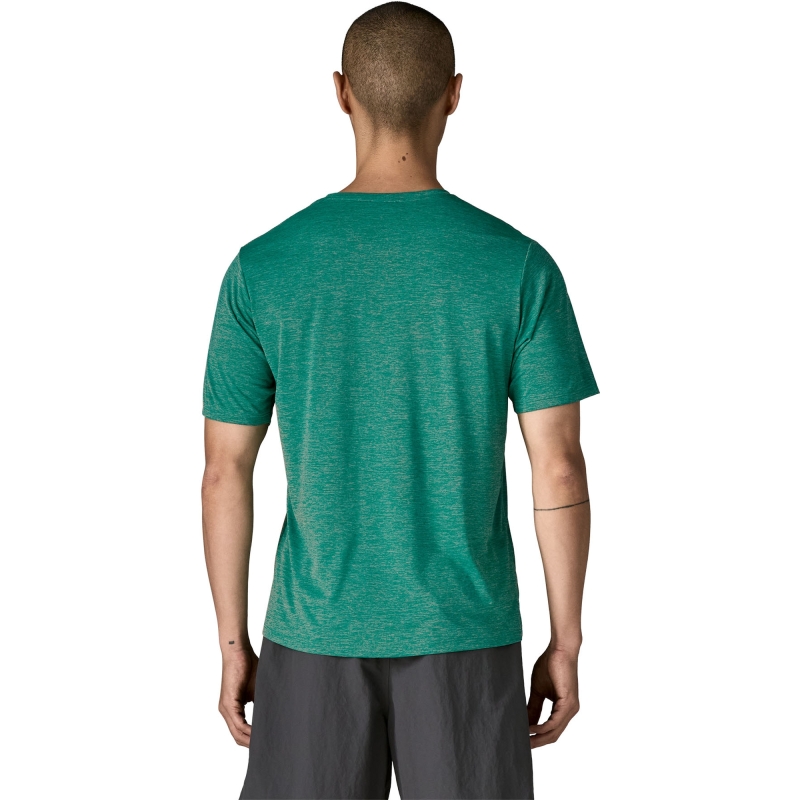 Patagonia Cap Cool Daily Shirt Gem Green - Light Gem Green X- lange mouw shirt