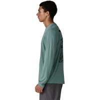 Patagonia L/S Cap Cool Daily Shirt - Cloud Crag Blue Sage - Light Blue Sage X- lange mouw shirt