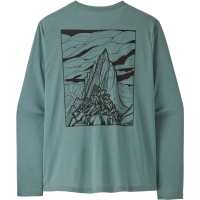 Patagonia L/S Cap Cool Daily Shirt - Cloud Crag Blue Sage - Light Blue Sage X- lange mouw shirt