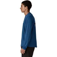 Patagonia L/S Cap Cool Daily Shirt - '73 Skyline Clement Blue - Light Clement B lange mouw shirt