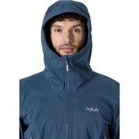 RAB Firewall Light Jacket Tempest Blue regenjas