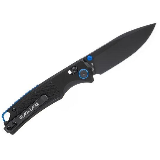 Black Eagle Fuji Folding Knife Midnight Black