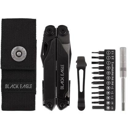 Black Eagle Kodiak Multitool Midnight Black multitool