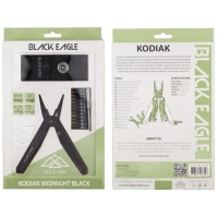 Black Eagle Kodiak Multitool Midnight Black multitool