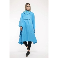 Mac in a Sac Mac Poncho Neon Blue poncho en paraplu