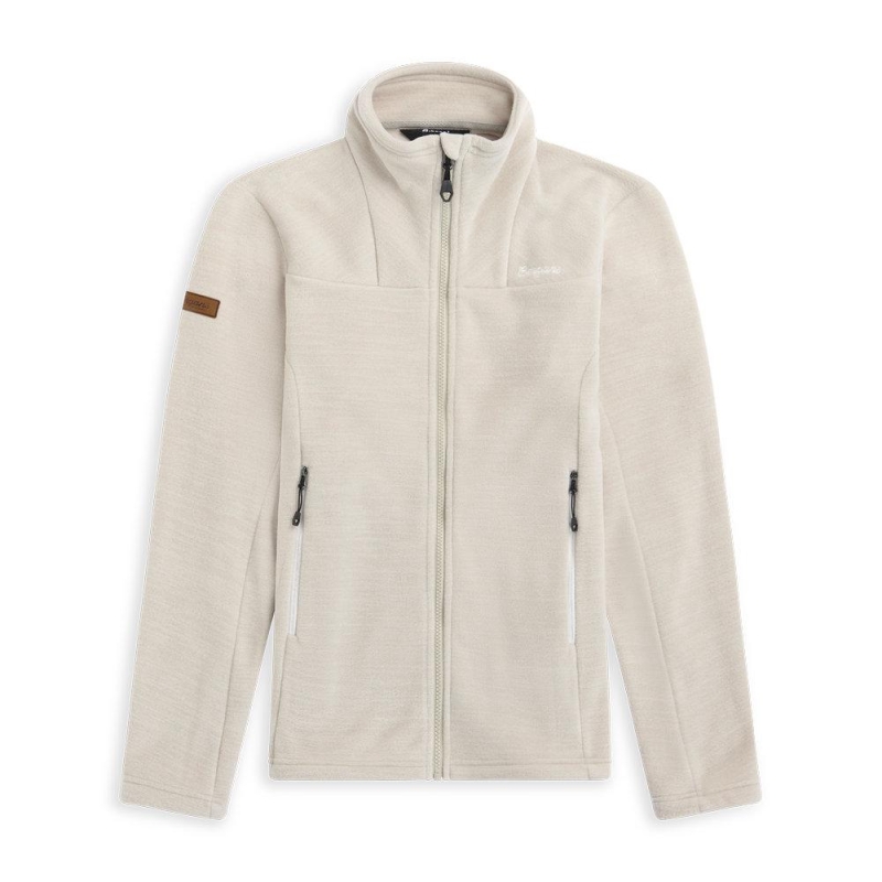 Bergans Hareid Fleece Jacket Women's Coastal Sand vest