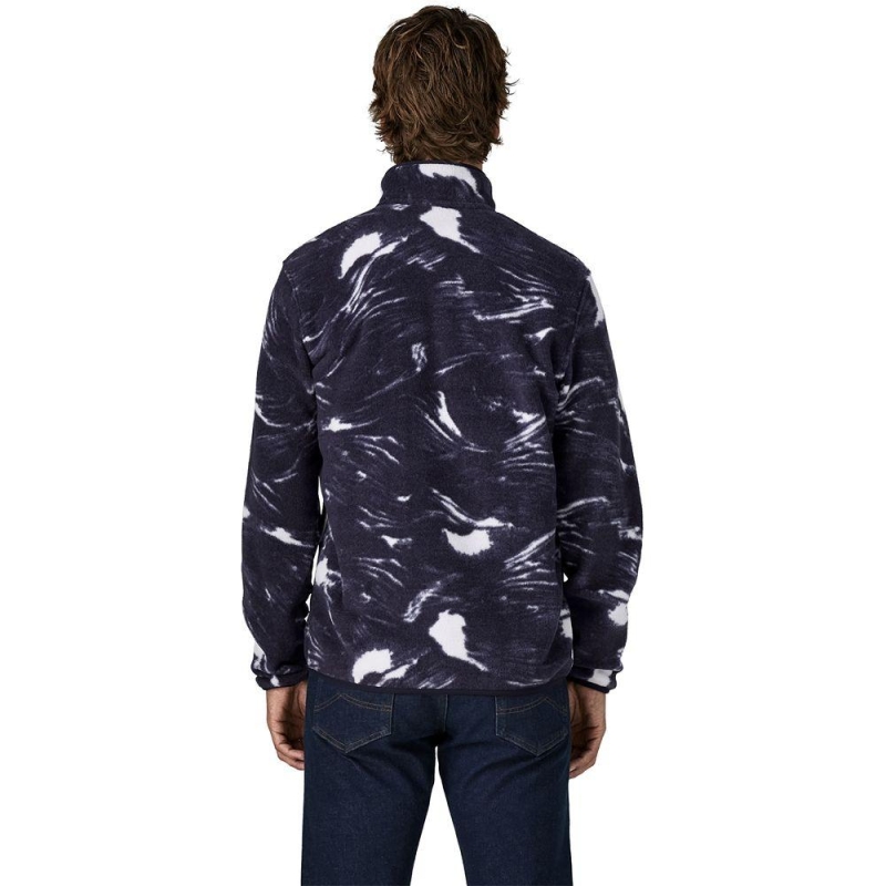 Patagonia LW Synch Snap-T P/O Polar Breeze: Sunken Blue trui