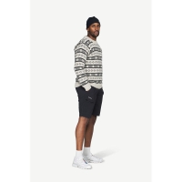 Devold Alnes Wool Sweater Grey Melange/Anthracite trui