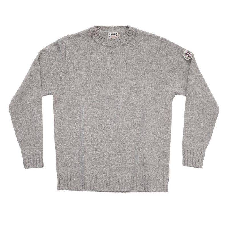 Devold Nansen Refined Sweater Grey Melance trui
