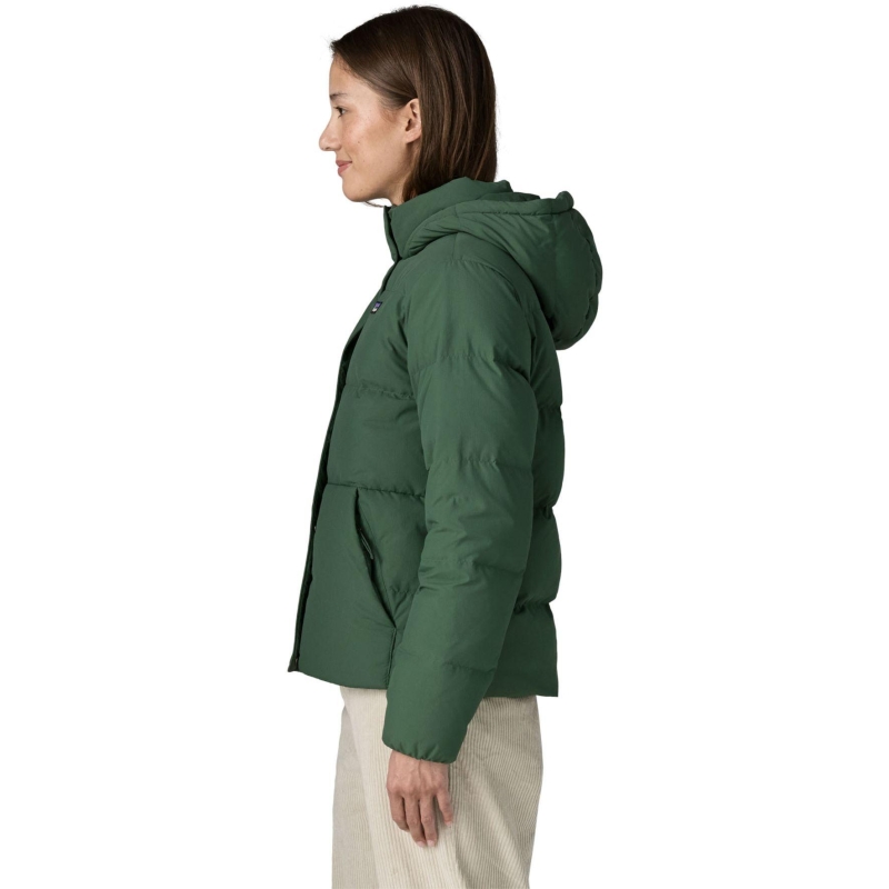 Patagonia Sisar Down Hoody Jkt Women's Canopy Green donjas