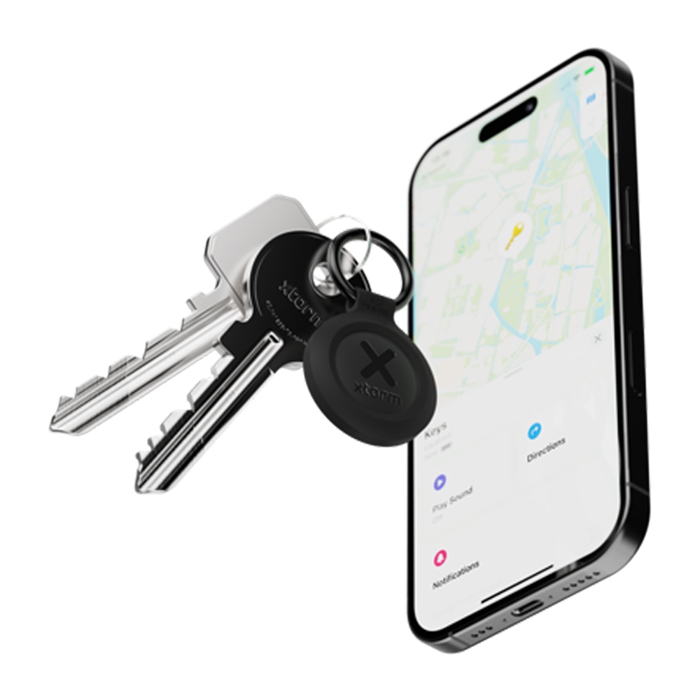   TravelTag for Android & iPhone 3-pack Zwart - www.kathmandu.nl - kathmandu.nl